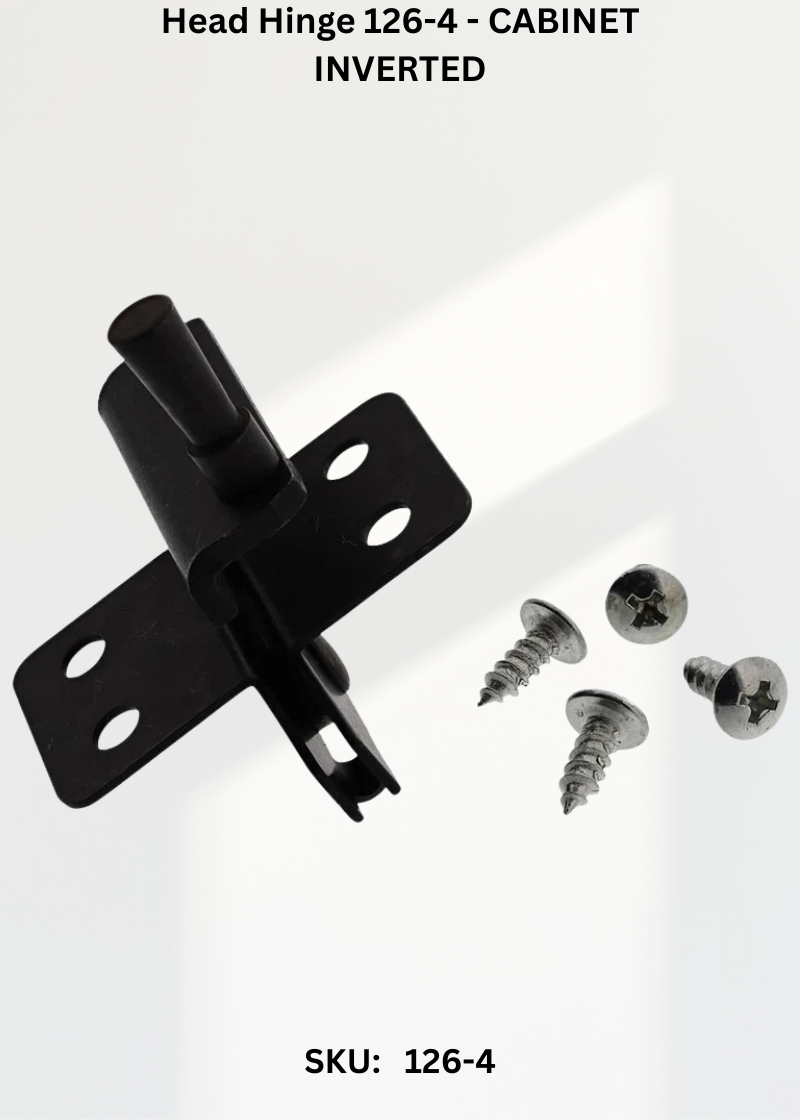 Head Hinge 126-4 - CABINET INVERTED