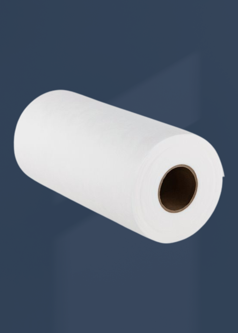 Heat N Bond Cutaway Non-Woven Embroidery Backing Roll - 2.5 oz. - 8" x 20 yds. - White