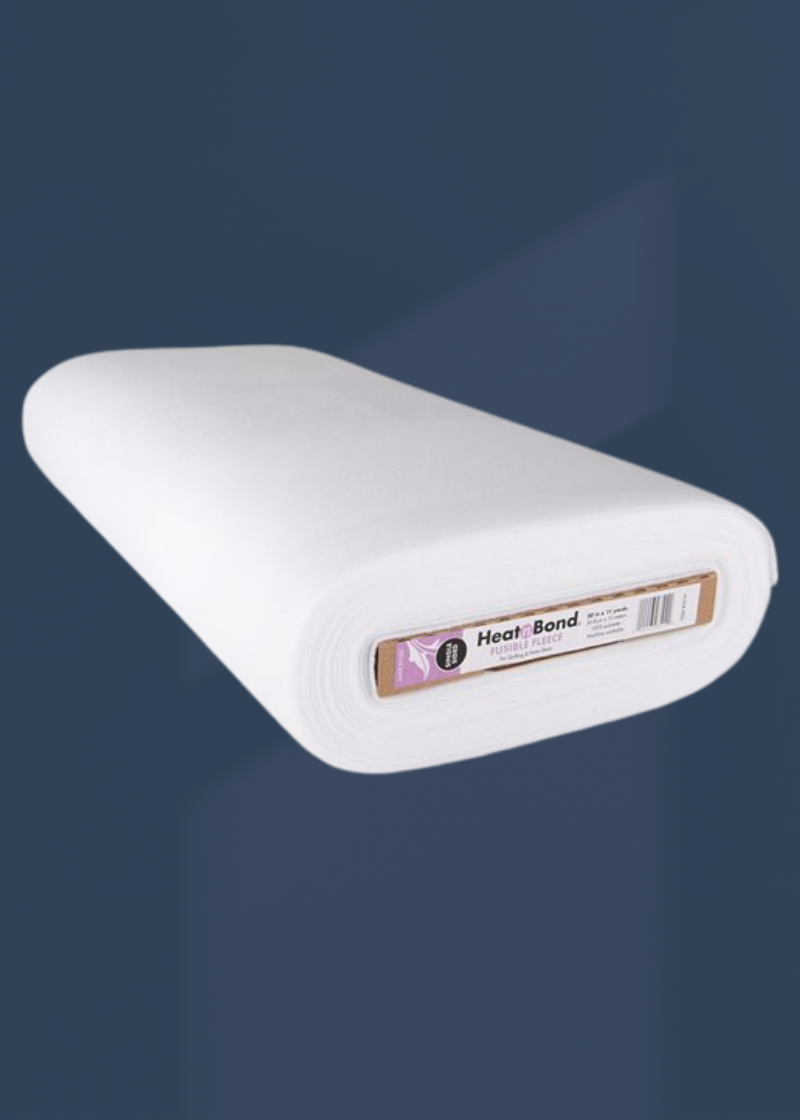 Heat N Bond Fusible Fleece Batting Polyester Interfacing - White
