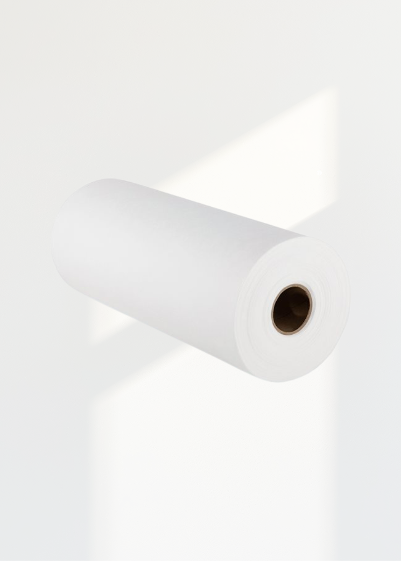 Heat N Bond Tear Away Non-Woven Embroidery Backing Roll - 1.8 oz. - 12" x 50 yds. - White