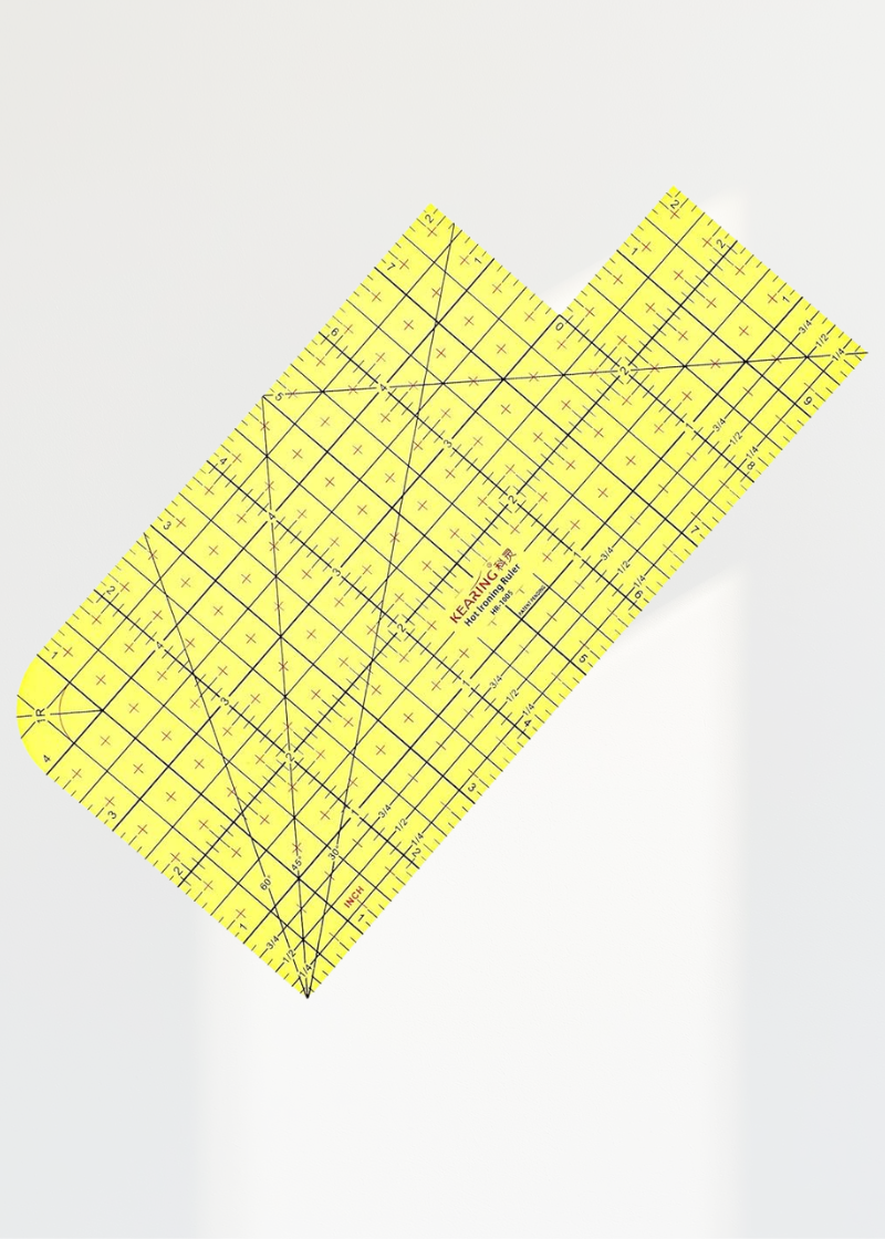 Heat Resistant Ruler - 2 1/2" x 10"