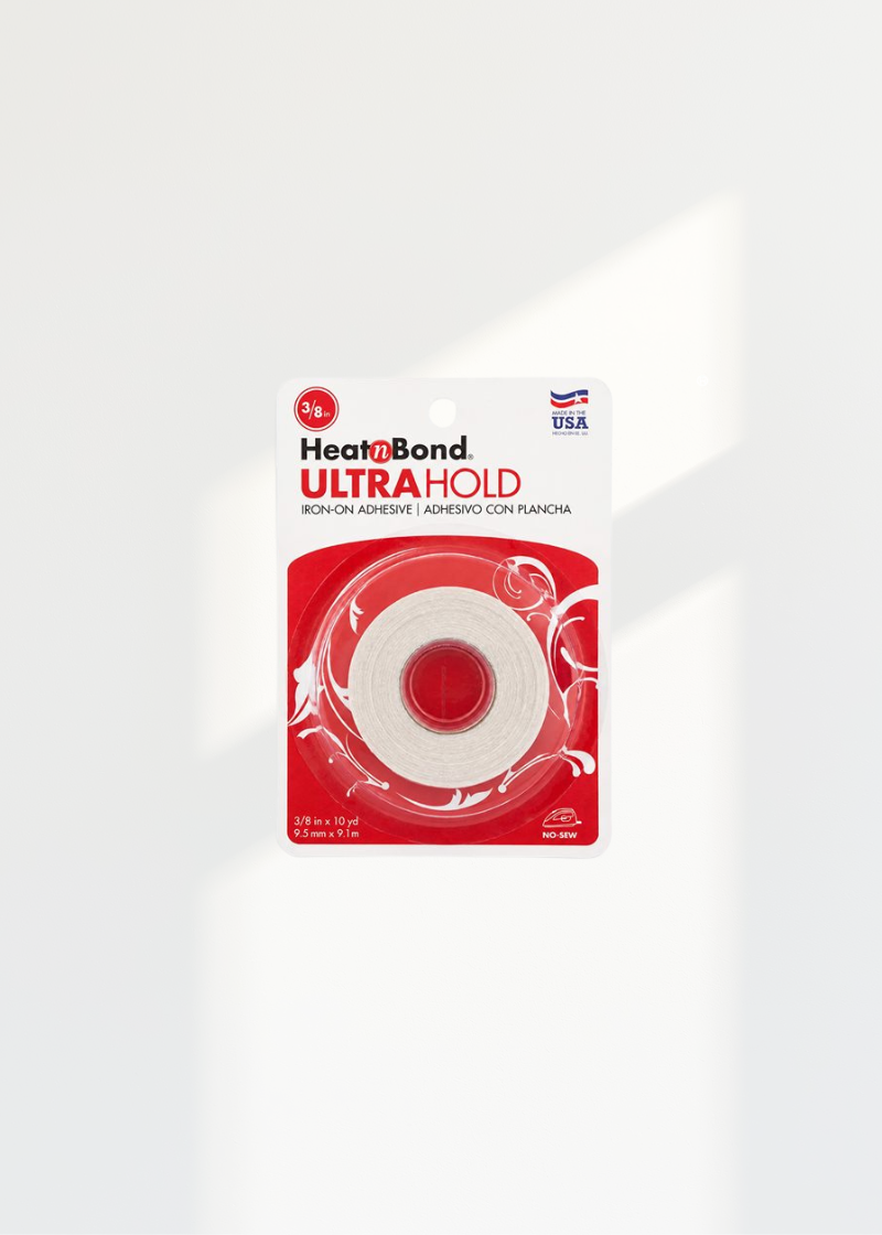 Heat n Bond UltraHold Iron-On Adhesive Fabric Tape - 3/8" x 10 yds. - White