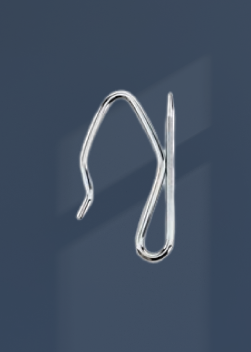 Heavy-Duty Drapery Hooks - 1 3/8" - 500/Pack
