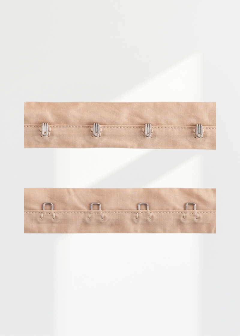 Heavy Duty Hook & Eye Tape - 1 Row Of Hooks & 1 Row Of Eyes - 5 yds.