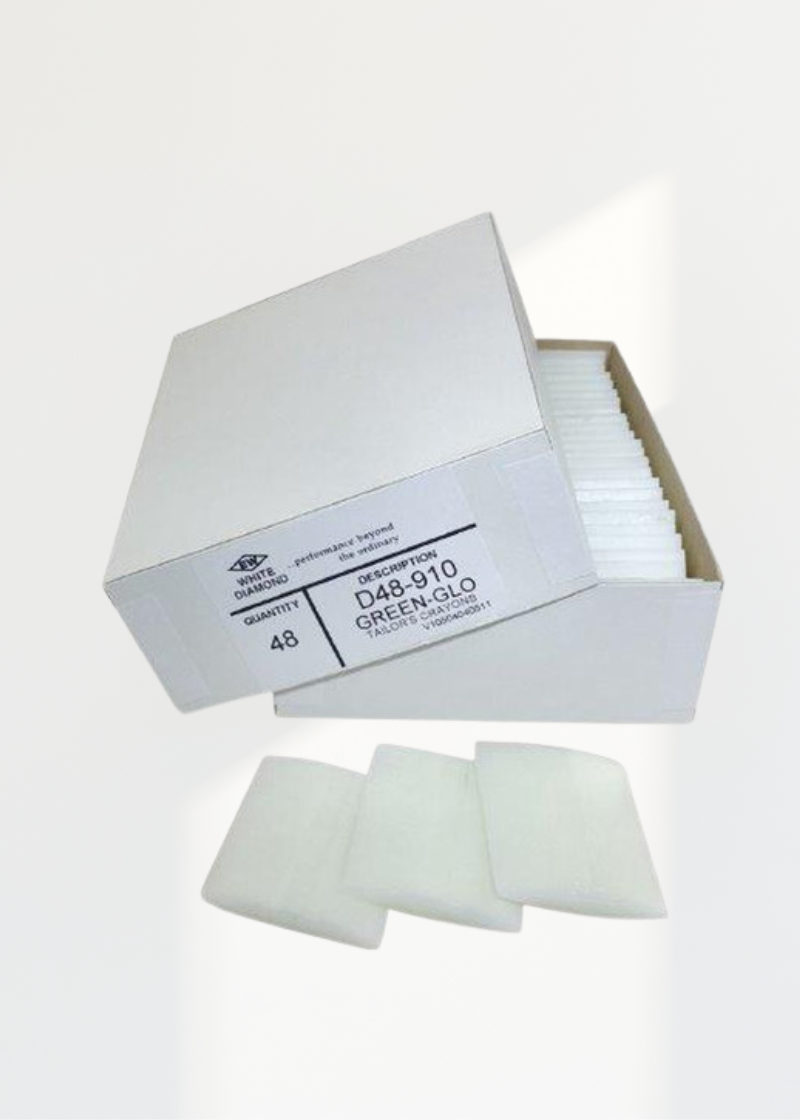 Hidden Glow Disappearing Tailors Crayons - EW White Diamond D48-910