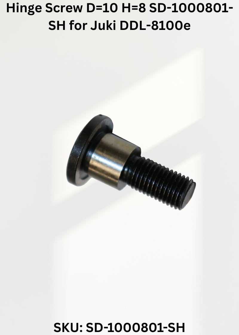 Hinge Screw D=10 H=8 SD-1000801-SH for Juki DDL-8100e