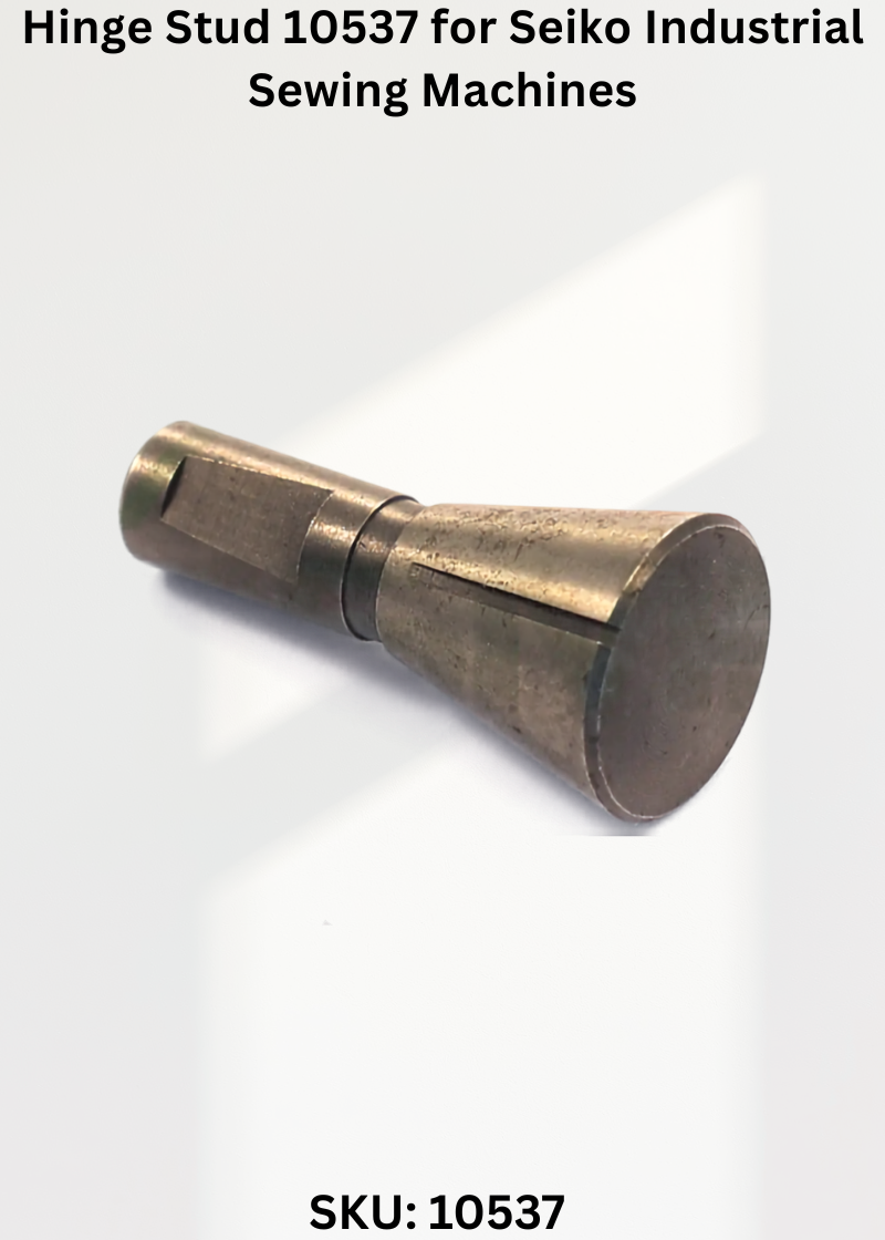 Hinge Stud 10537 for Seiko Industrial Sewing Machines
