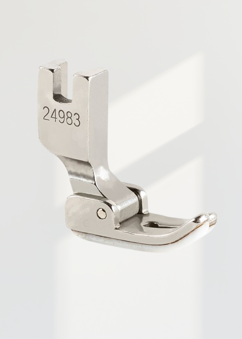 Hinged Non-Stick Presser Foot for Sewing Machines (24983T) – Smooth Fabric Handling