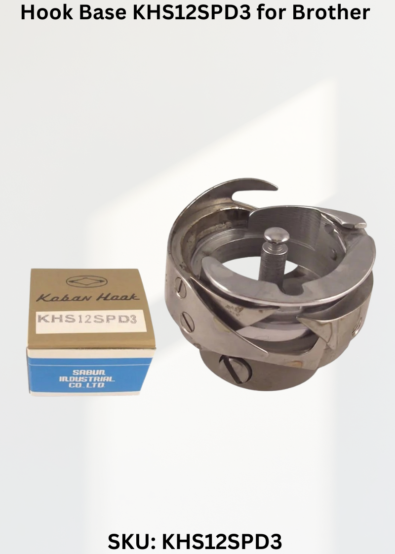 Hook Base KHS12SPD3 for Brother DB2-B791 and Brother DB2-B790 Sewing Machines