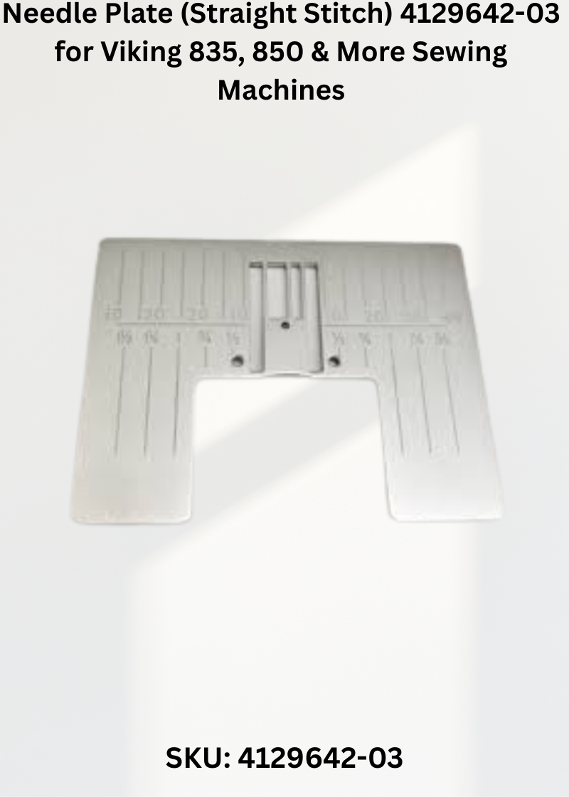 Needle Plate 4129642-03 — Fits Viking 835, 850, 855, 870 & more