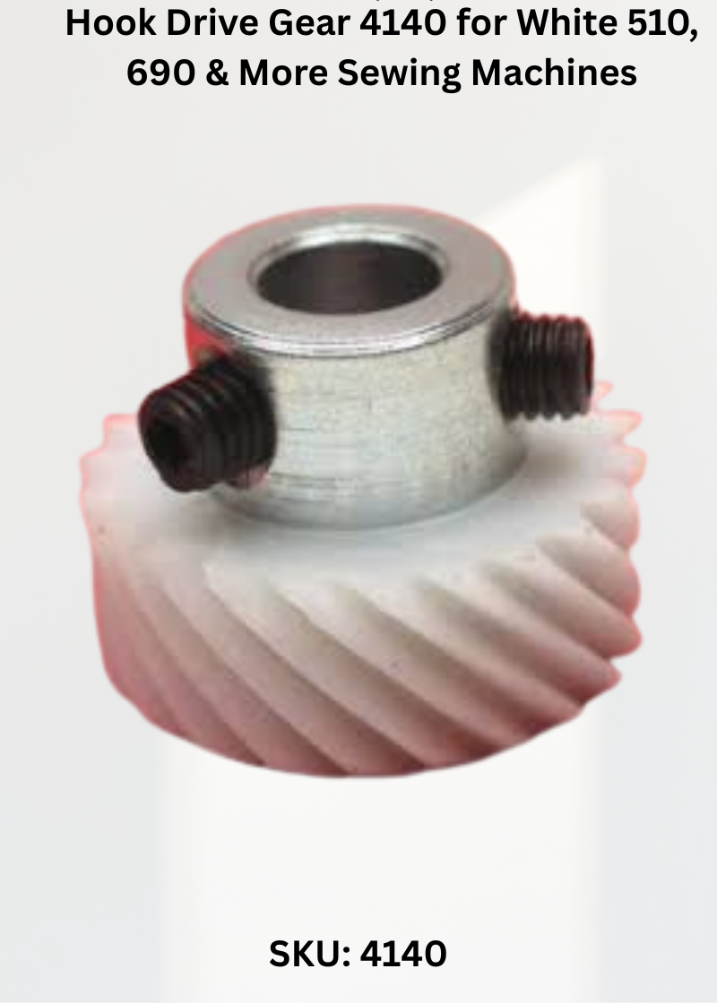 Hook Drive Gear 4140 — Fits White 1000 SRS, 510, 690, 710