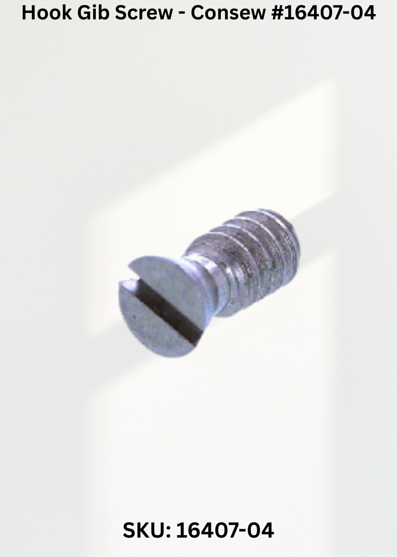 Hook Gib Screw - Consew #16407-04