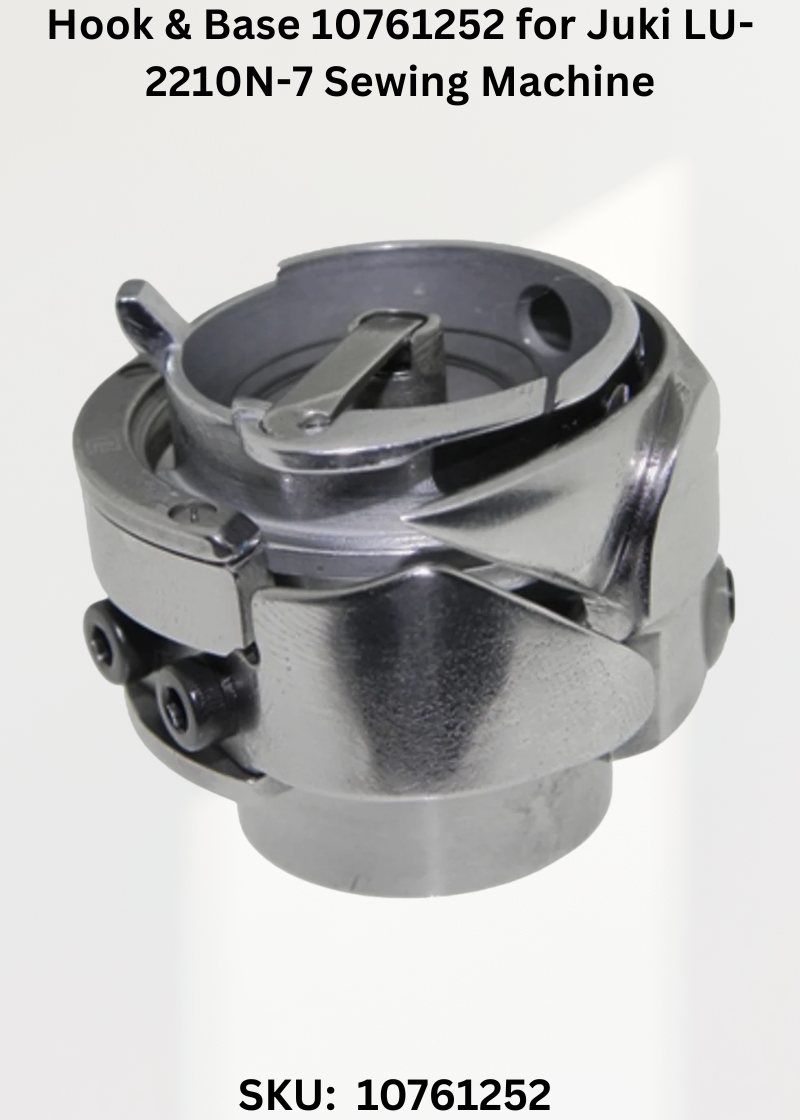 Hook & Base 10761252 for Juki LU-2210N-7 Sewing Machine