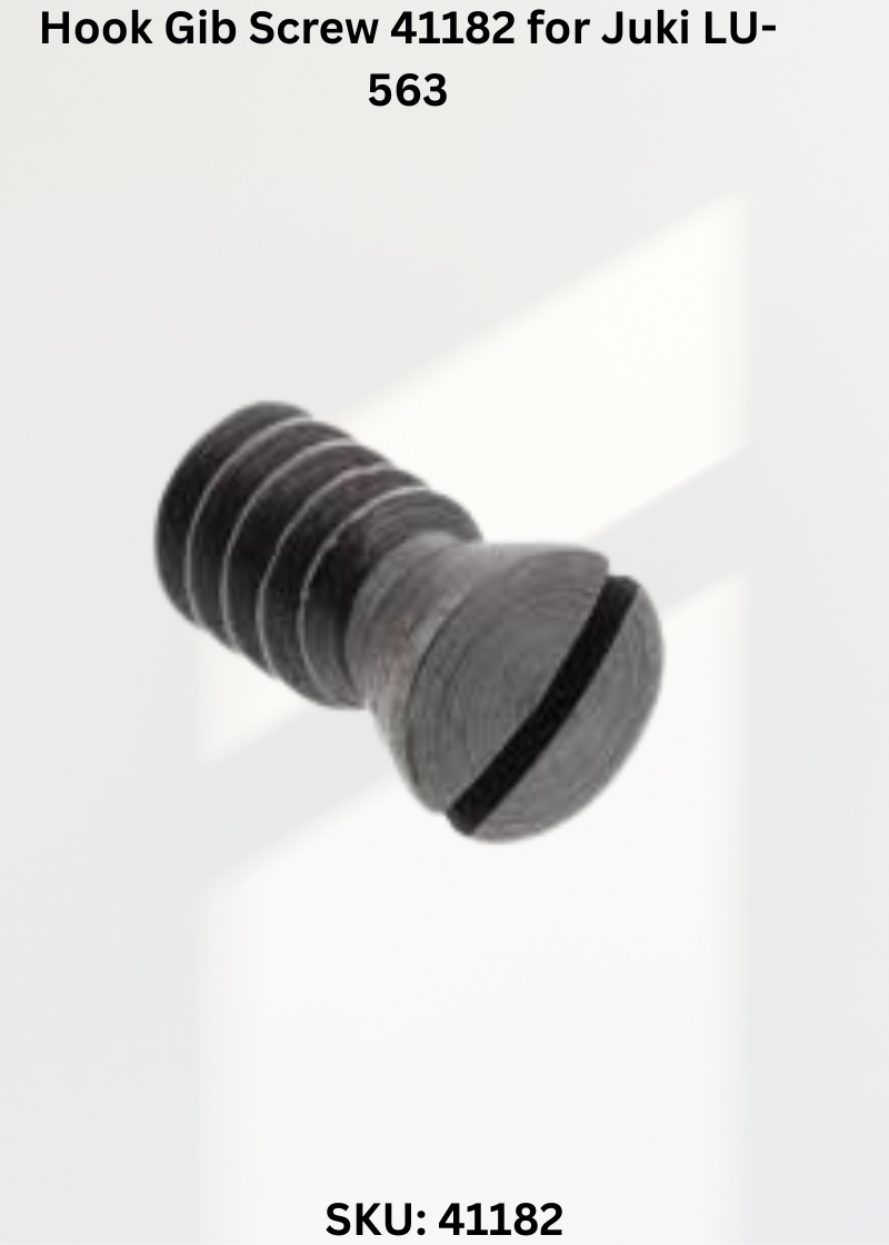 Premium Replacement Hook Gib Screw 41182 for Juki LU-563 Sewing Machine