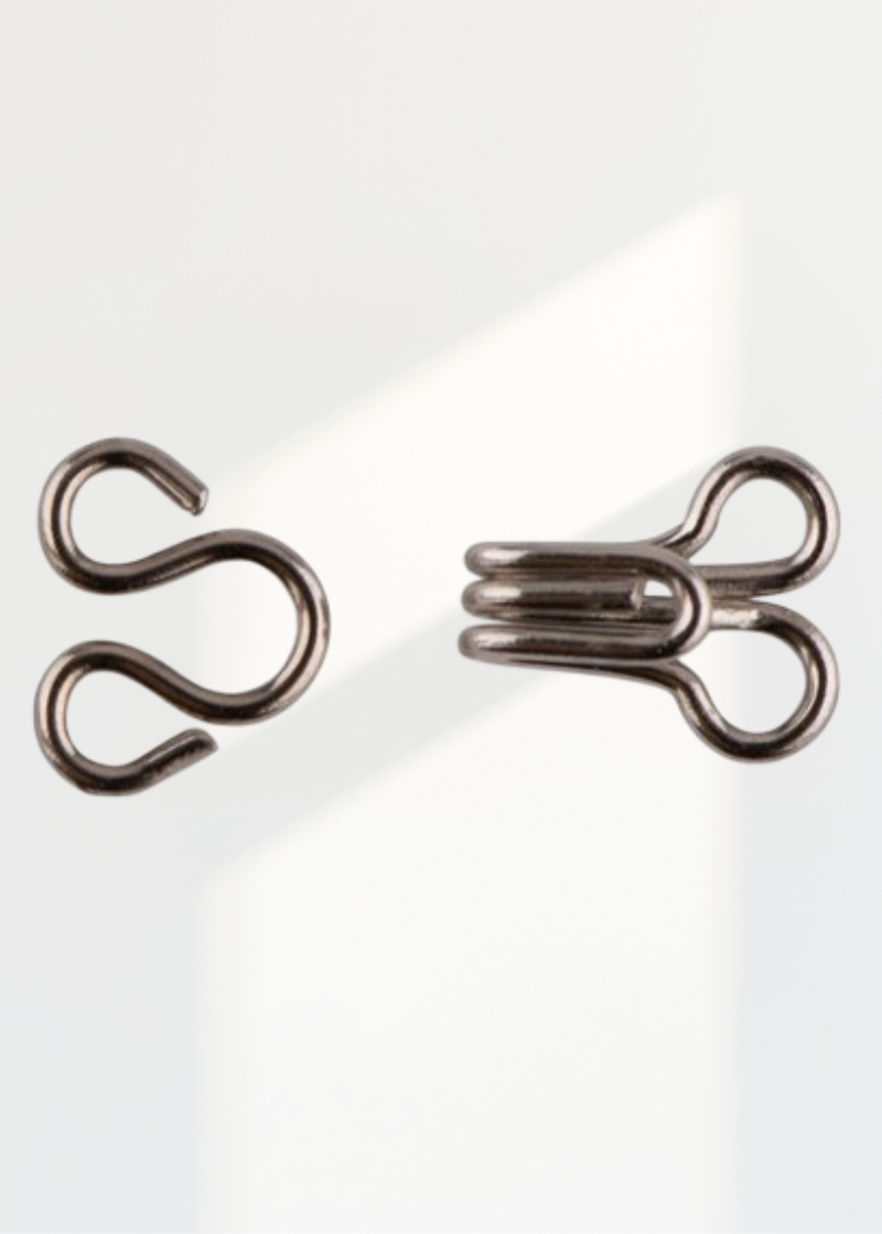 Hook & Round Eyes Set - 144 Sets/Pack