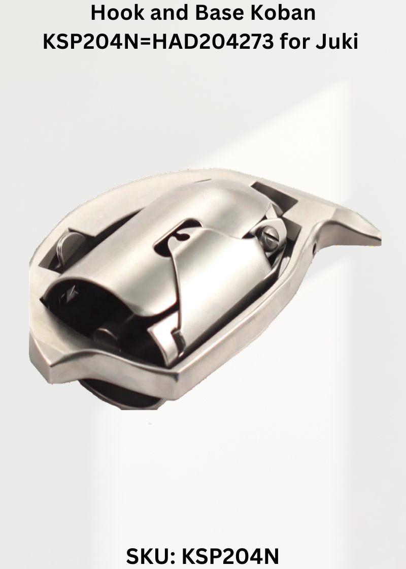 Hook and Base Koban KSP204N=HAD204273 for Juki TSC-441 Sewing Machine