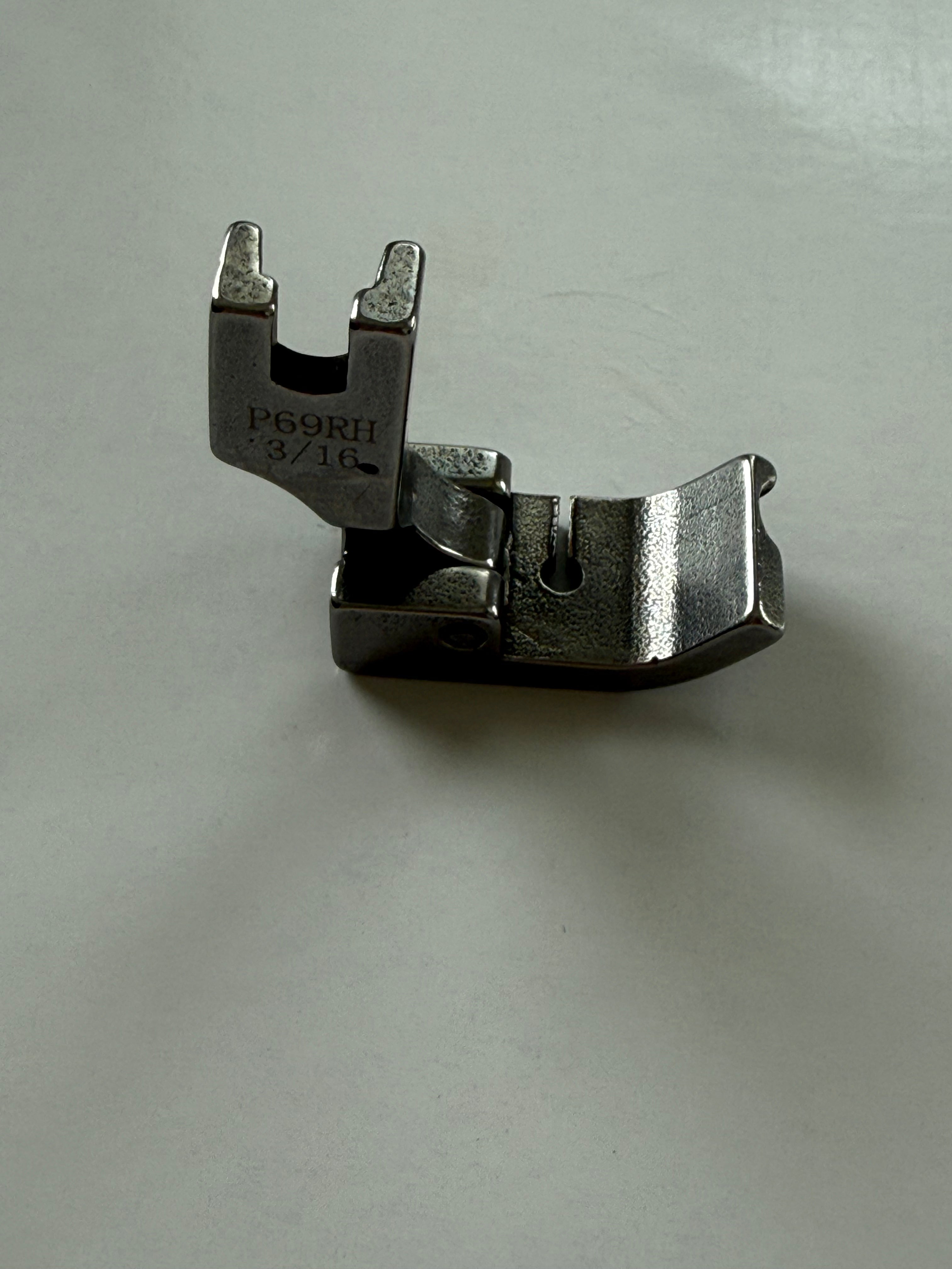 Piping Feet(Right) - Industrial Sewing Machine Part P69RH 3 16