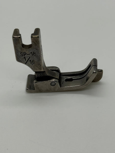 Steel Presser Foot - Industrial Sewing Machine Part SP-18R 1 16 A