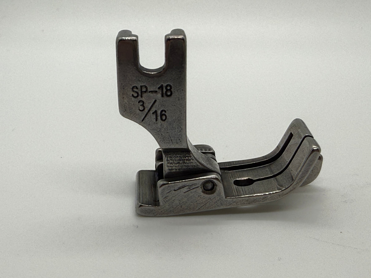 Steel Presser Foot - Industrial Sewing Machine Part SP-18R 3 16