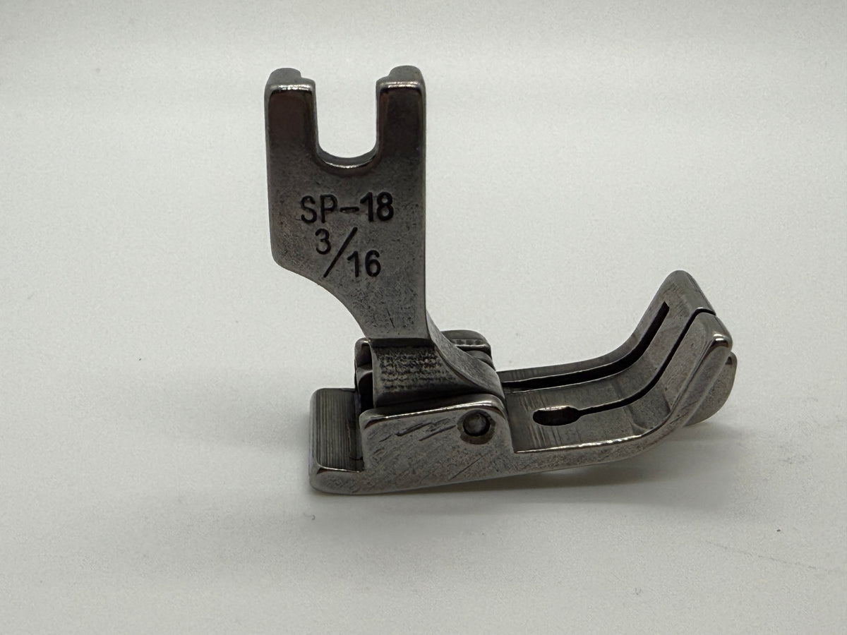 Steel Presser Foot - Industrial Sewing Machine Part SP-18R 3 16
