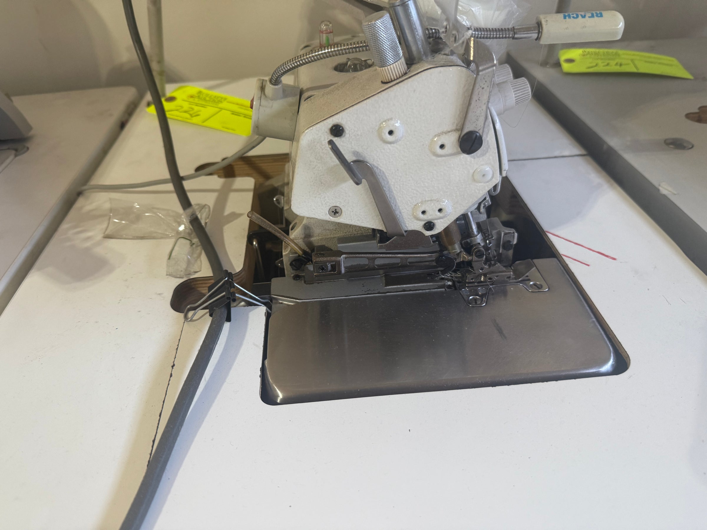 Pre Owned Juki MO-6716S Industrial Overlock Sewing Machine – 5 Thread Safety Stitch – Used