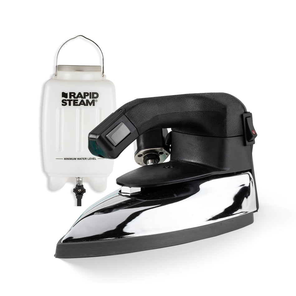 Rapid Steam Electric Gravity Fed Iron W/ Iron Shoe #3500