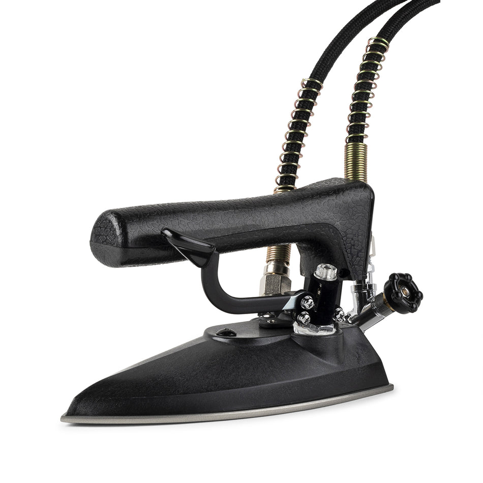 Naomoto #HSP-440 All-Steam Iron W/ 2 Hoses