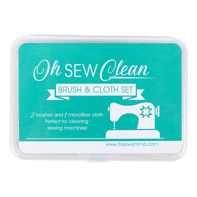 It's Sew Emma Oh Sew Clean Brush and Cloth Set