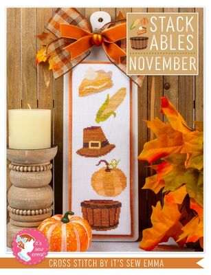 It's Sew Emma November Stackables Cross Stitch