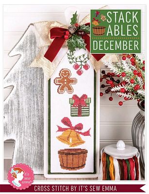It's Sew Emma December Stackables Cross Stitch Pattern