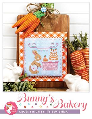 It's Sew Emma Bunny's Bakery Cross Stitch Pattern