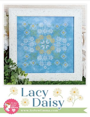 It's Sew Emma Lacy Daisy Cross Stitch Pattern