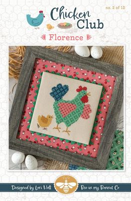 It's Sew Emma Florence Chicken Club #2 Cross Stitch