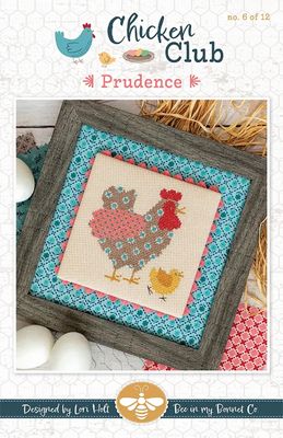It's Sew Emma Chicken Club #6 Cross Stitch Pattern