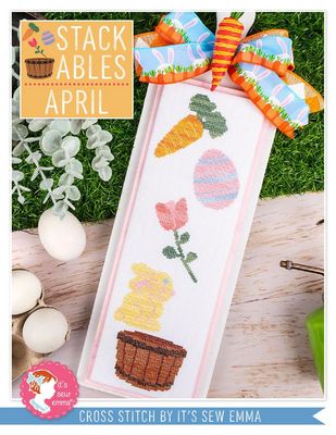It's Sew Emma April Stackables Cross Stitch Pattern