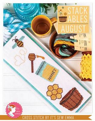 It's Sew Emma August Stackables Cross Stitch Pattern