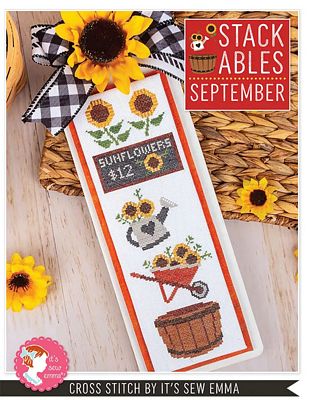 It's Sew Emma September Stackables Cross Stitch Pattern