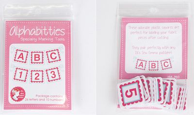 It's Sew Emma Alphabitties Quilt Specialty Marking Tools
