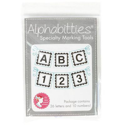 It's Sew Emma Alphabitties Specialty Marking Tools Grey
