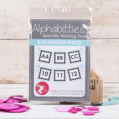 It's Sew Emma Gray Alphabitties Expansion Pack