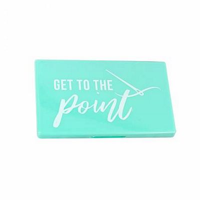 It's Sew Emma Magnetic Needle Case- Get to the Point Teal