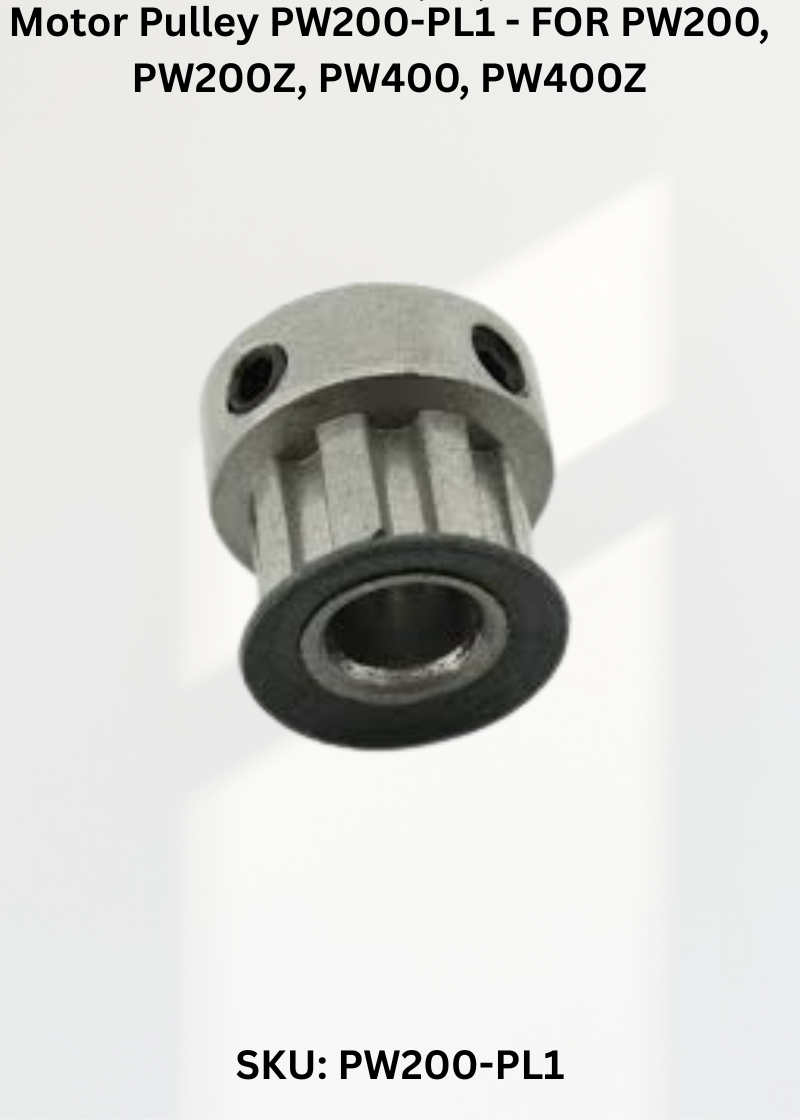 Motor Pulley PW200-PL1 - FOR PW200, PW200Z, PW400, PW400Z