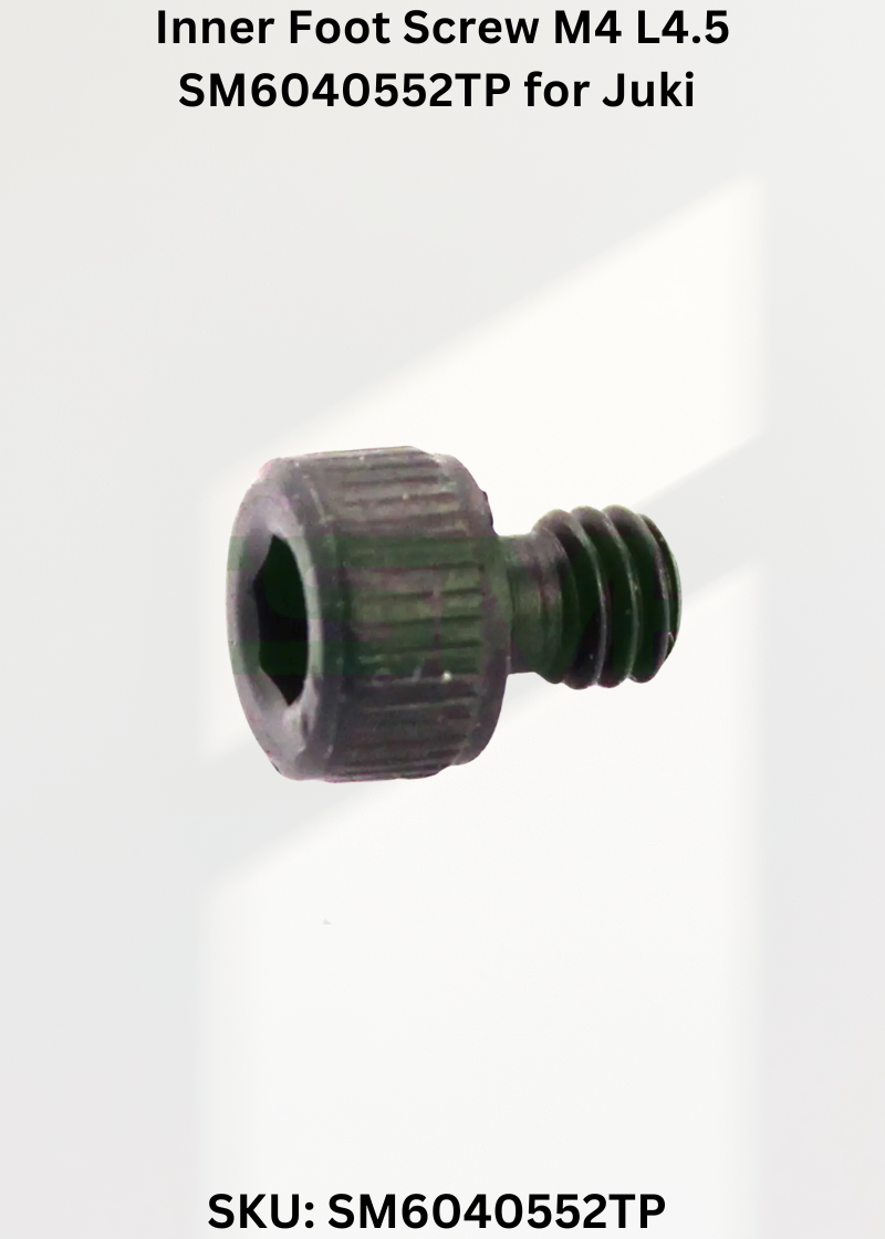 Inner Foot Screw M4 L4.5 SM6040552TP for Juki Sewing Machines