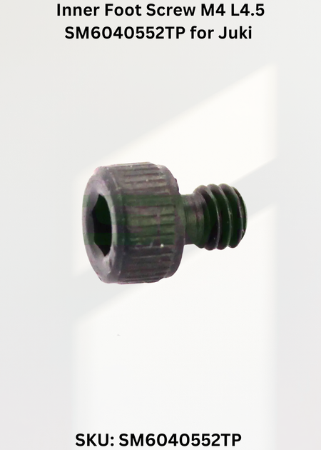 Inner Foot Screw M4 L4.5 SM6040552TP for Juki Sewing Machines