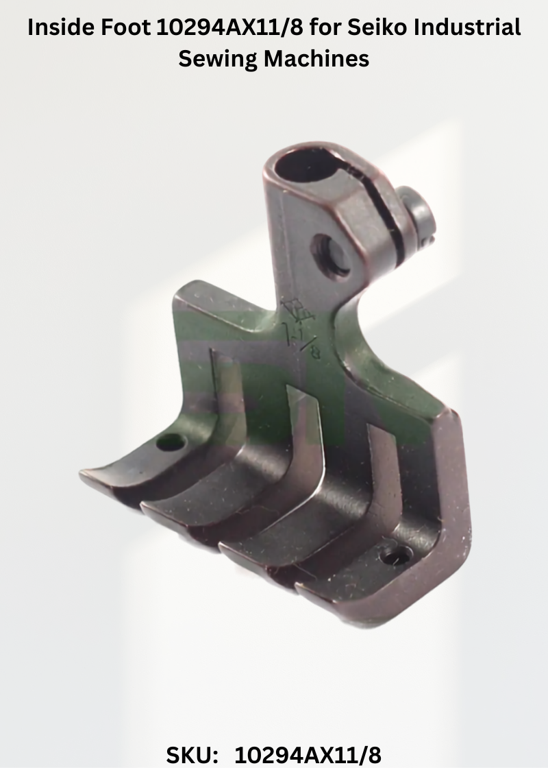 Inside Foot 10294AX11/8 for Seiko Industrial Sewing Machines