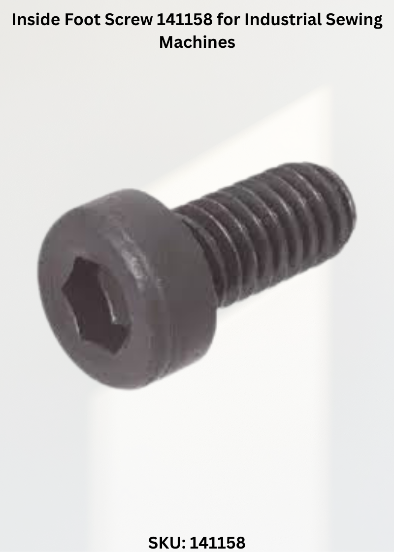 Inside Foot Screw 141158 for Industrial Sewing Machines