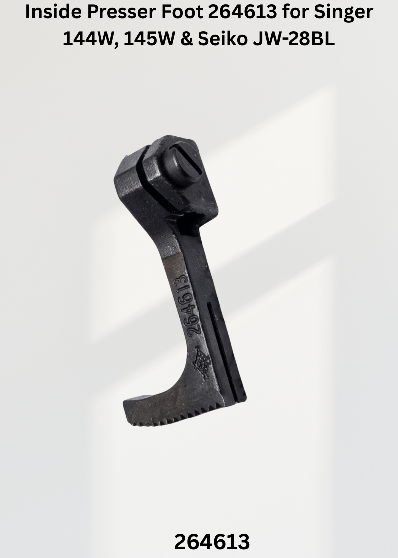 Inside Presser Foot 264613 for Singer 144W, 145W & Seiko JW-28BL