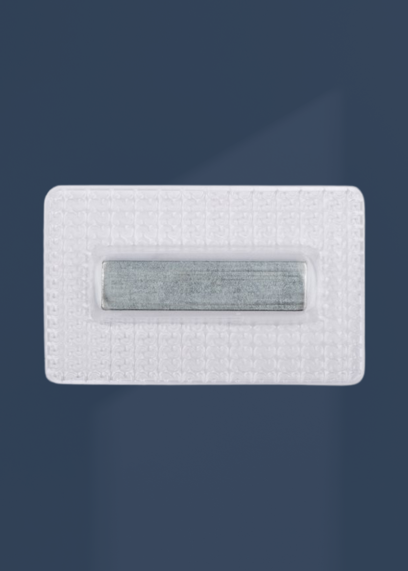 Invisible Sew-In Magnetic Snaps - 1" Metal Bar Magnets - 1 Set/Pack