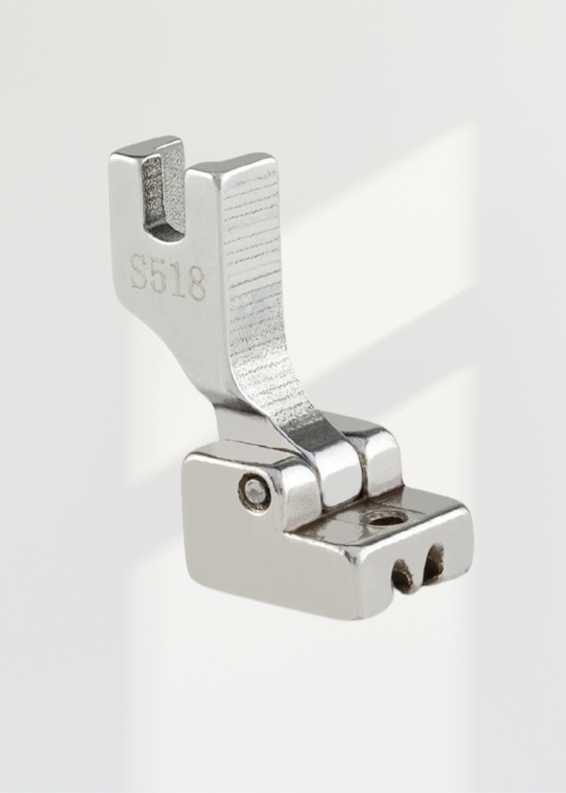 Invisible Zipper Sewing Machine Foot #2 (S518) – Precision Hidden Zipper Foot