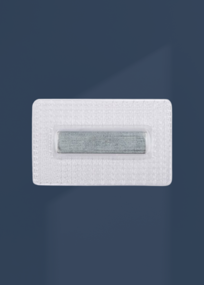 Invisible Sew-in Magnetic Snaps - Metal Bar Magnets - 1 Set/Pack